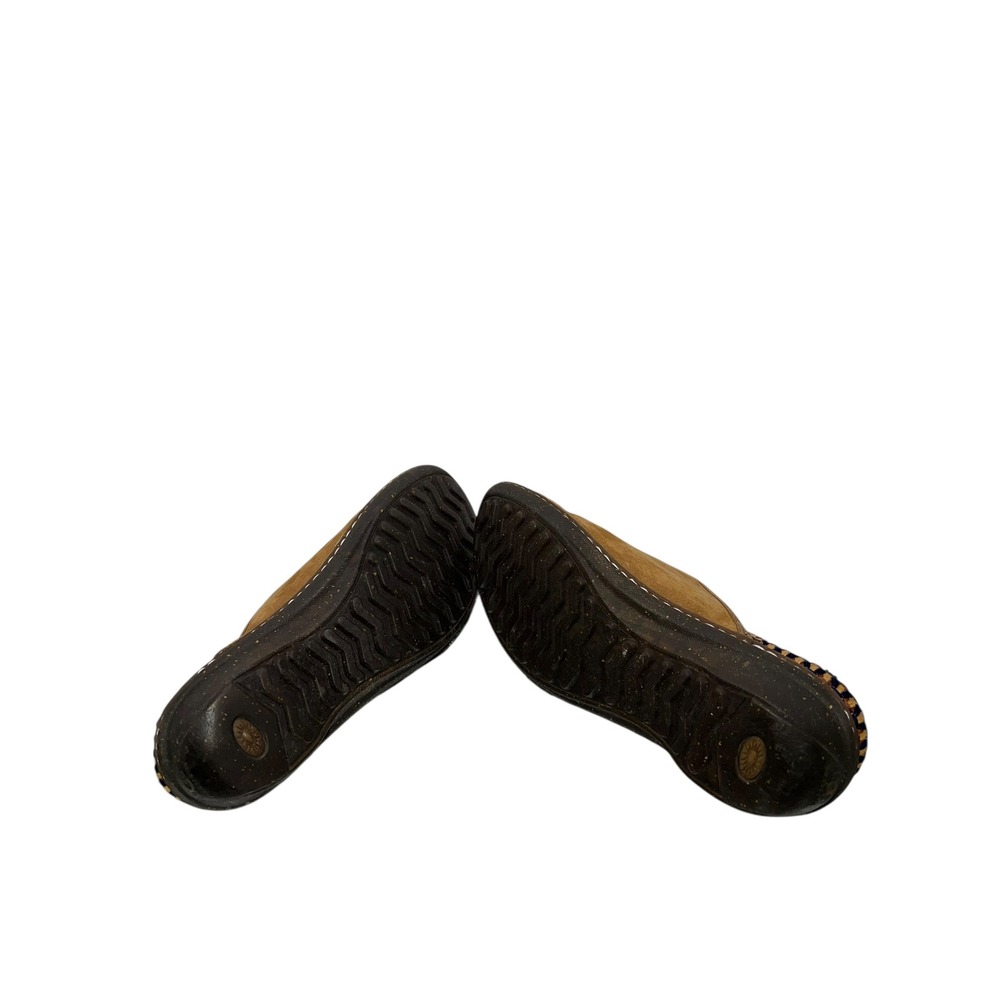 UGG Australia Suede‎ Clogs Women's Shoes Brown Warm Cottagecore Comfort - Picture 6 of 11